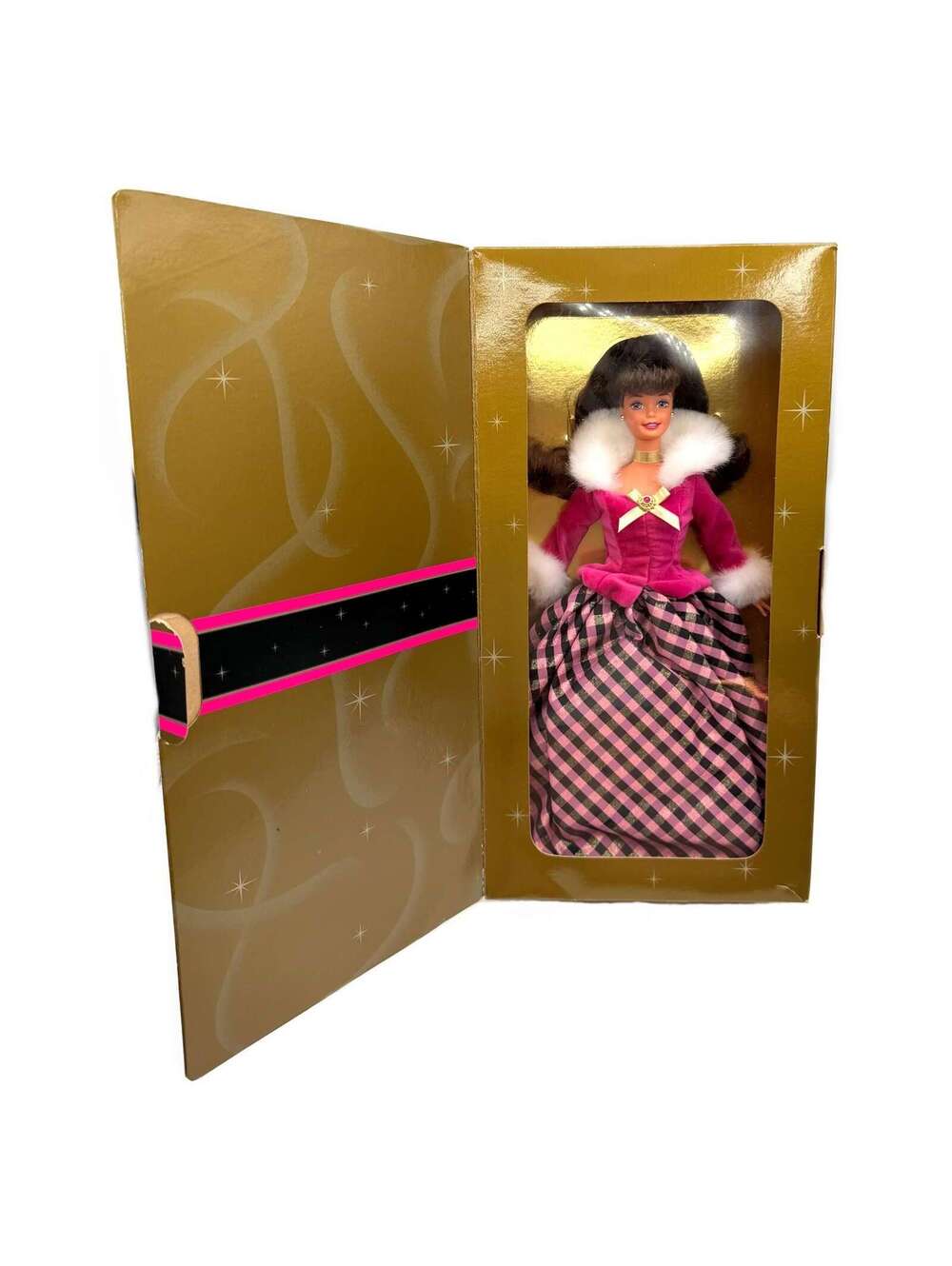 Vintage 1996 Mattel Barbie Winter Rhapsody Doll – New in Box